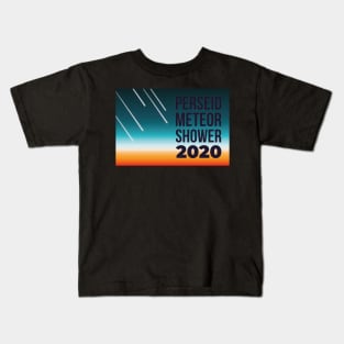 Perseid Meteor Shower 2020 Commemoration Kids T-Shirt